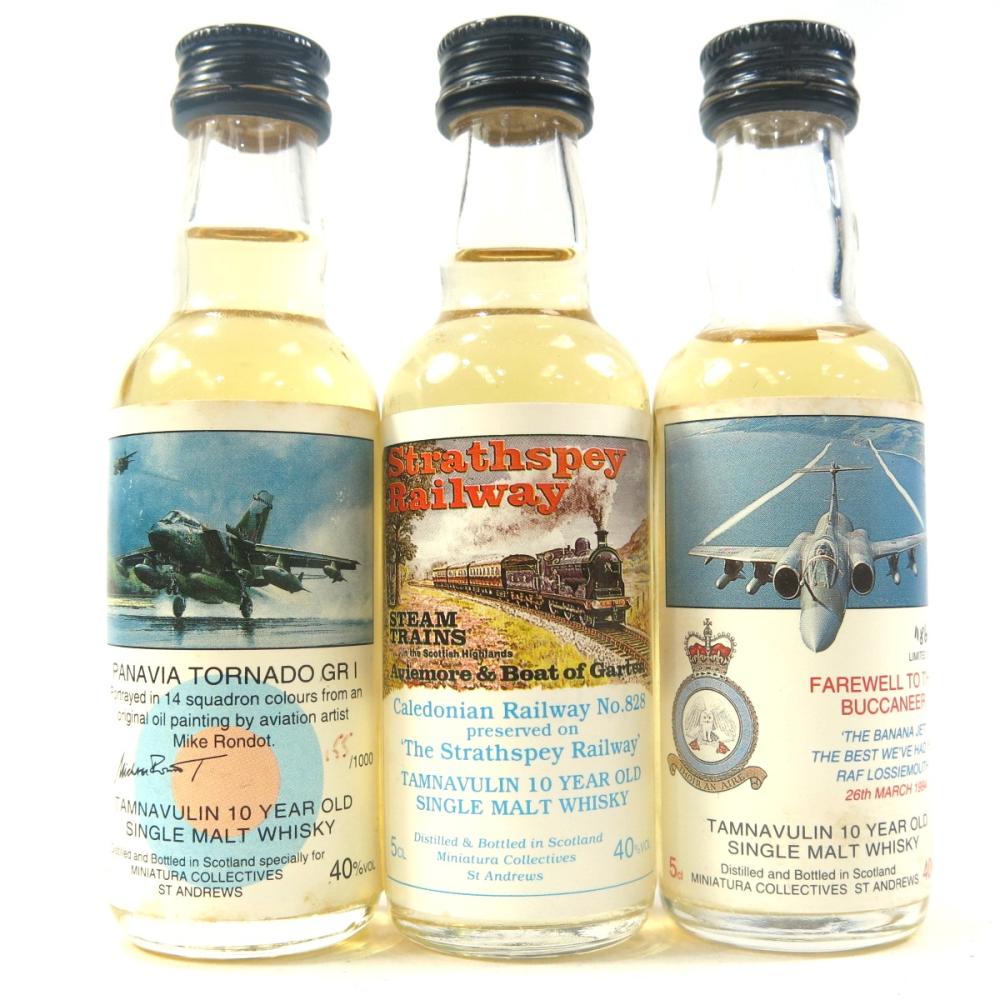Tamnavulin 10 Year Old Miniature Selection 3 x 5cl
