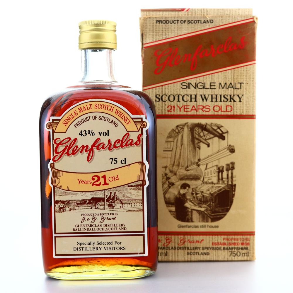 Glenfarclas 21 Year Old 1980s / Distillery Visitors