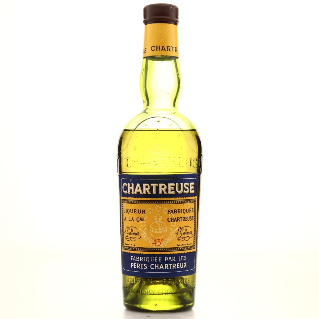 Chartreuse de Tarragona Yellow Label Half Bottle 1950s Whisky | Whisky ...