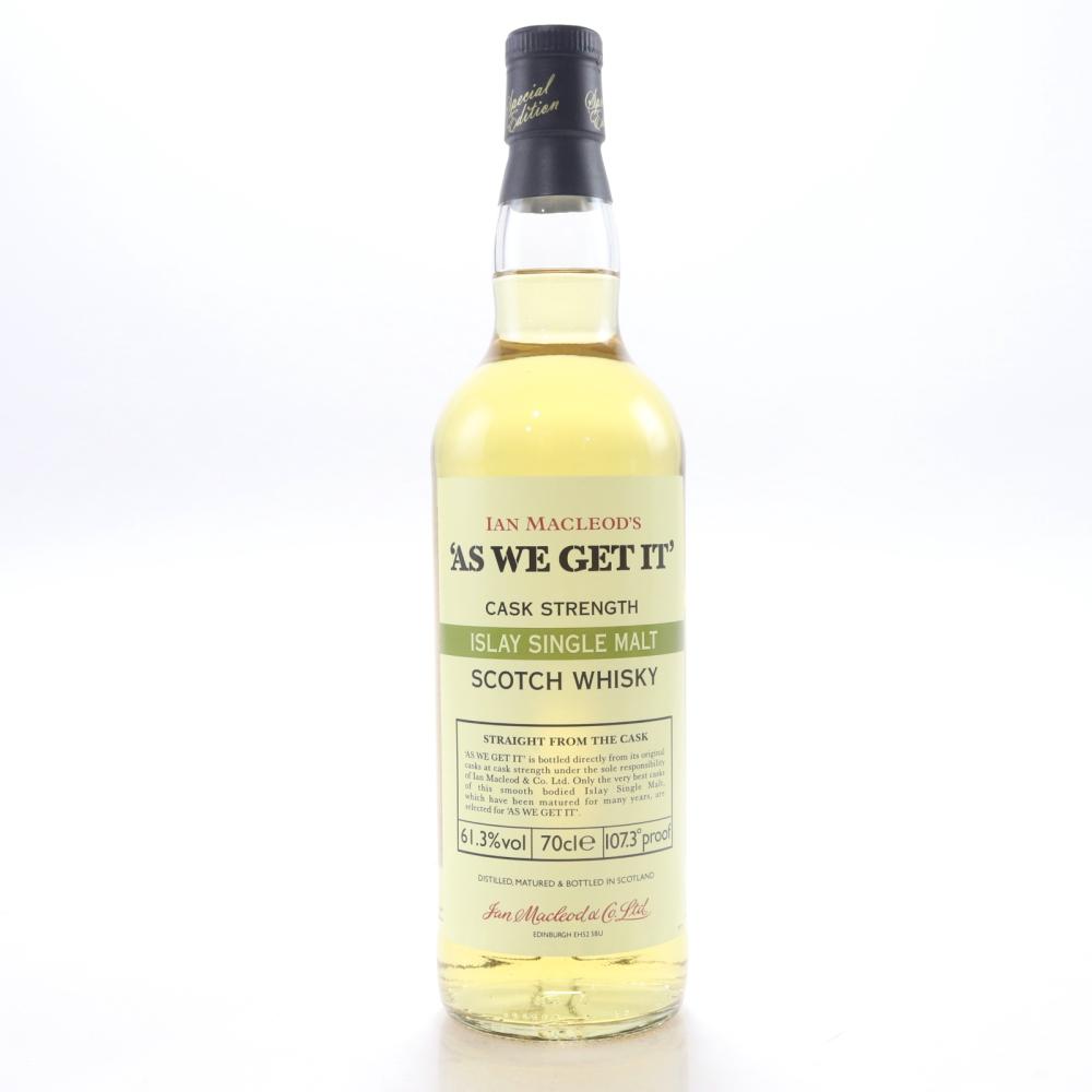 As We Get It Cask Strength Islay Single Malt / 61.3%