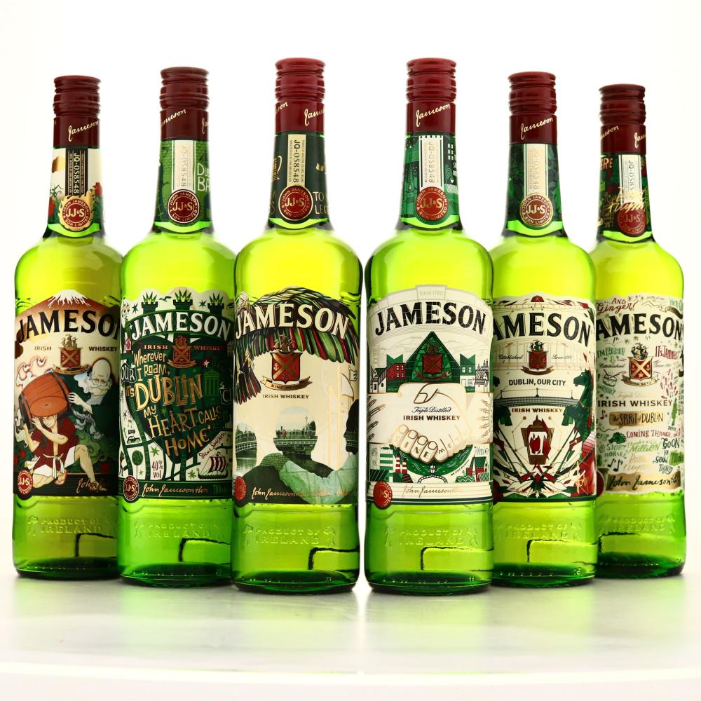 Jameson Limited Edition St Patrick's Day & Japanese Halloween Collection 6 x 70cl