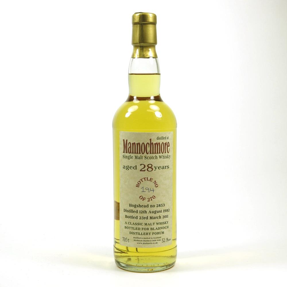Mannochmore 1982 Bladnoch Forum 28 Year Old