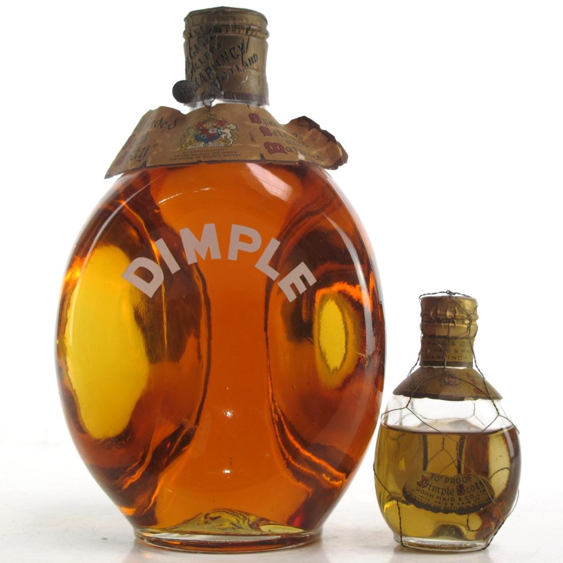 Haig's Dimple 1950s / Including Miniature Whisky | Whisky Auctioneer