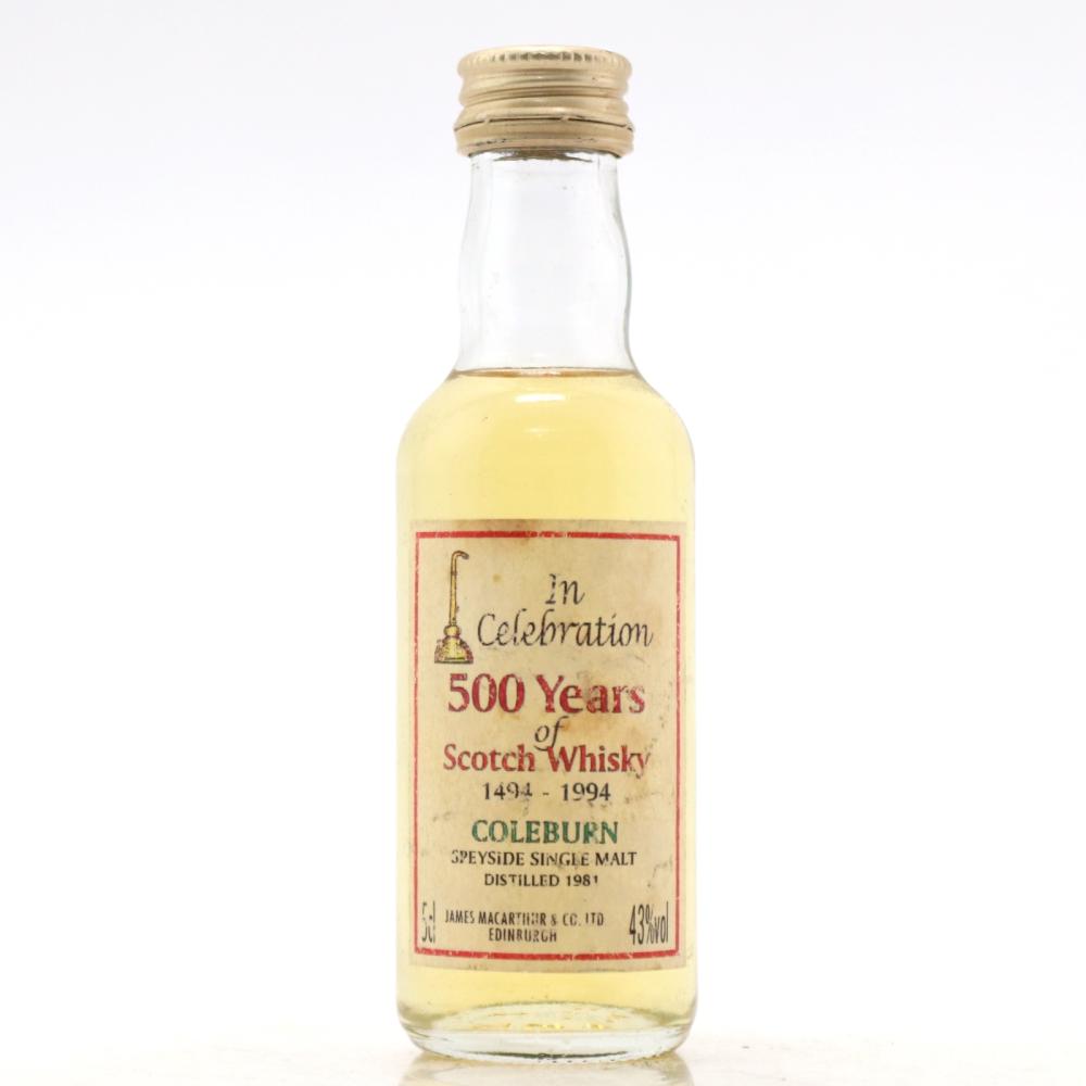 Coleburn James MacArthur's Miniatures 5cl