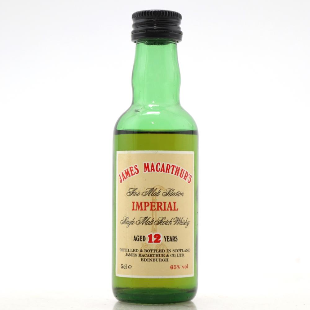 Imperial 12 Year Old James MacArthur Cask Strength Miniature 5cl