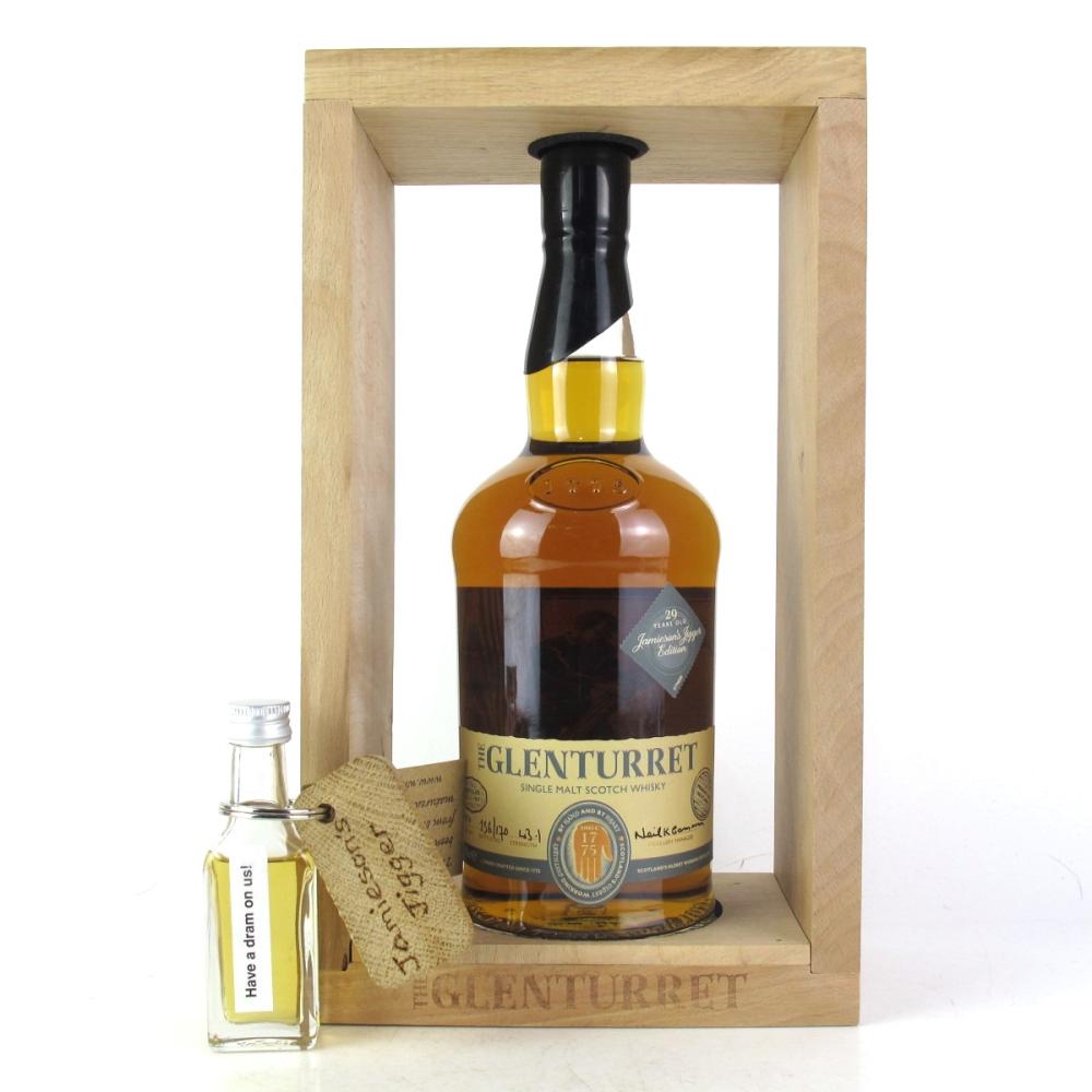 Glenturret 1987 Jamieson's Jigger Edition 29 Year Old / including Miniature and Key Ring