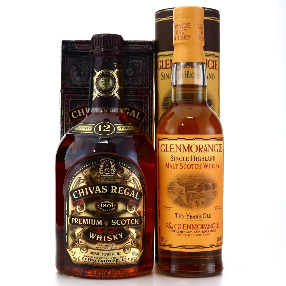 Chivas Regal 12 Year Old / with Glenmorangie 10 Year Old 35cl