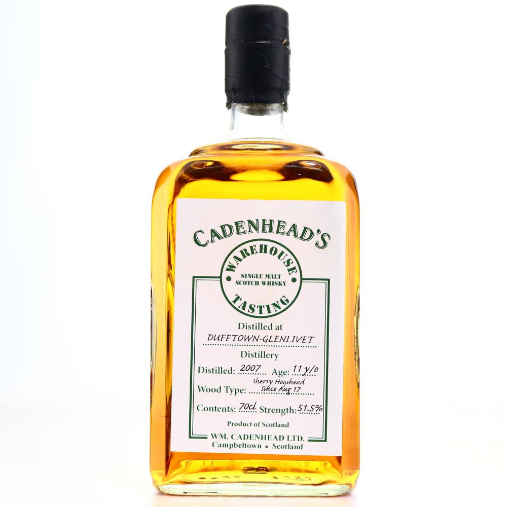 Dufftown 2007 Cadenhead's 11 Year Old / Warehouse Tasting