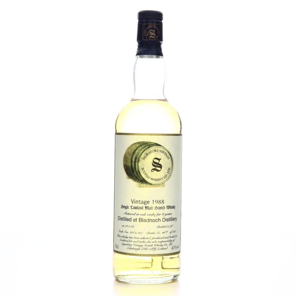 Bladnoch 1988 Signatory Vintage 8 Year Old