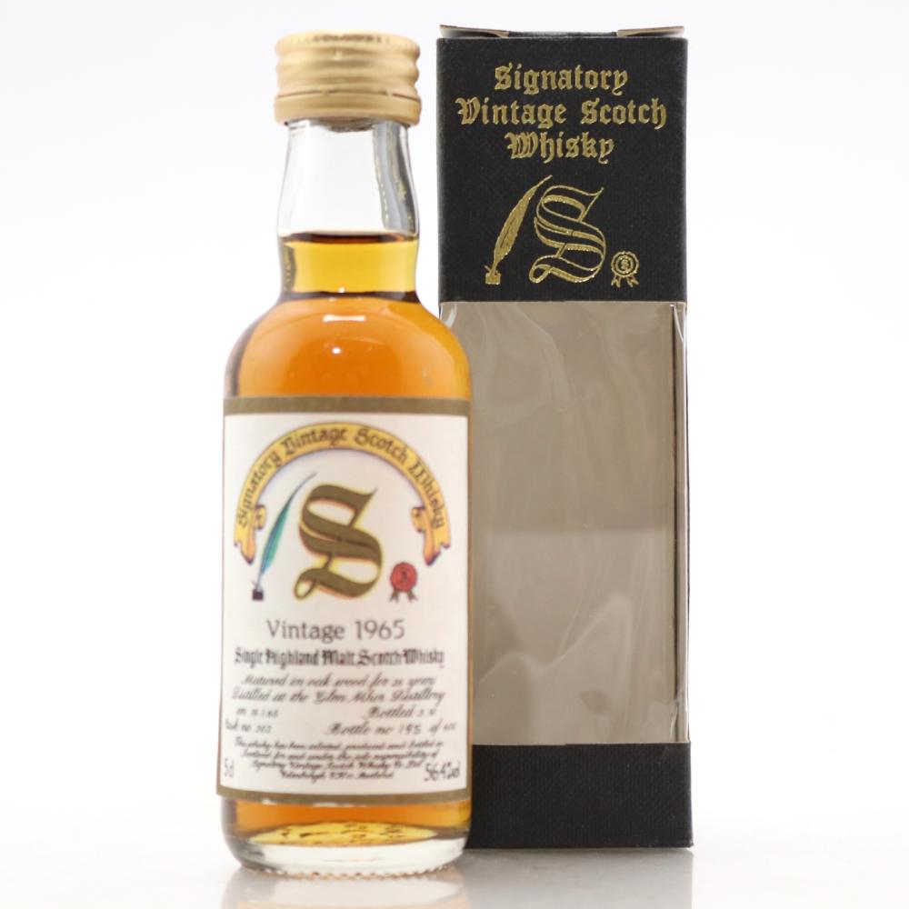 Glen Mhor 1965 Signatory Vintage 26 Year Old Miniature 5cl