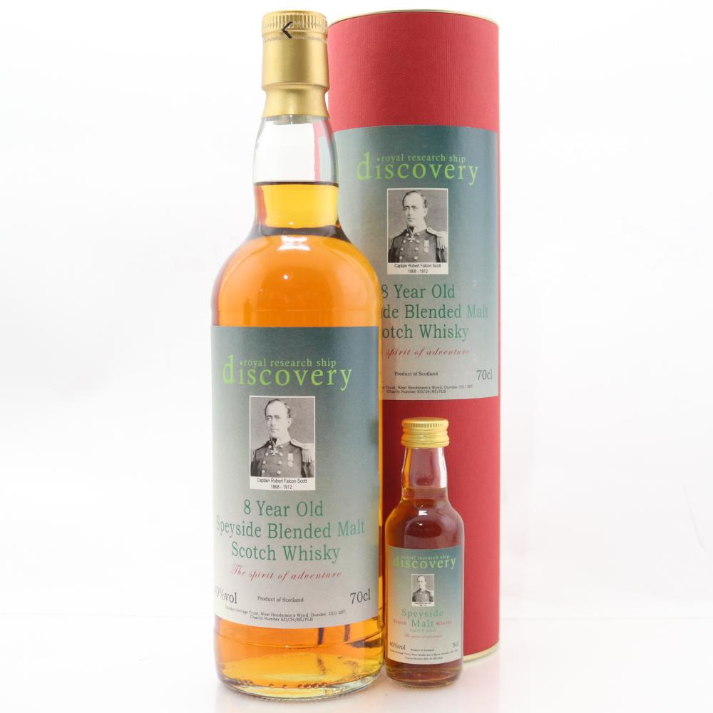 Royal Research Ship Discovery 8 Year Old Blended Malt / with Miniature 5cl