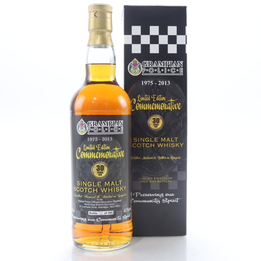 Speyside Single Malt 30 Year Old Grampian Police