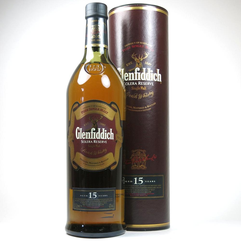 Glenfiddich 15 Year Old Solera Reserve 1 Litre