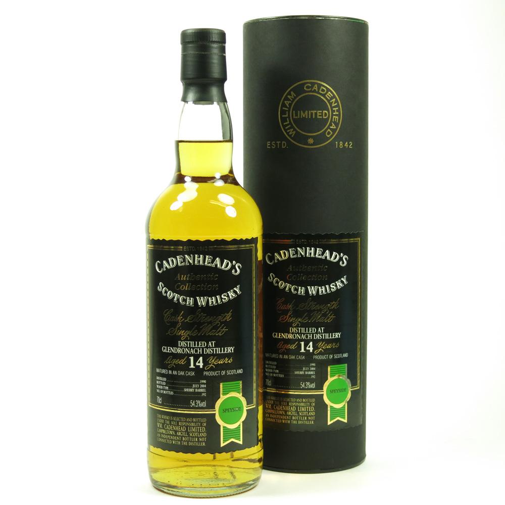 Glendronach 1990 Cadenhead's 14 Year Old
