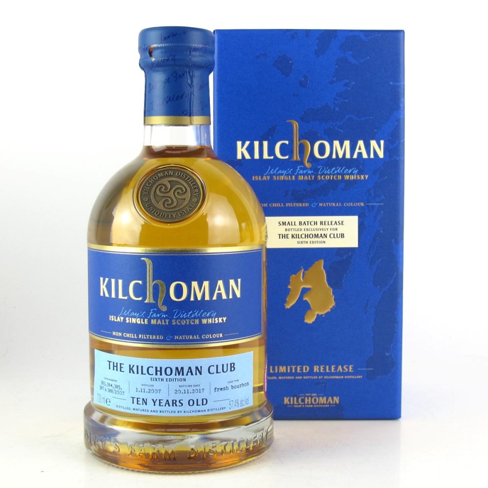 Kilchoman 2007 Small Batch 10 Year Old / Kilchoman Club 6th Edition