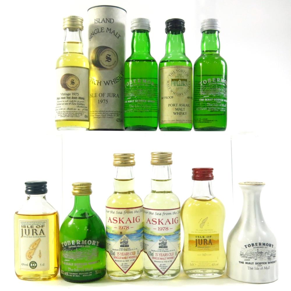 Island & Islay Miniature Selection x 10