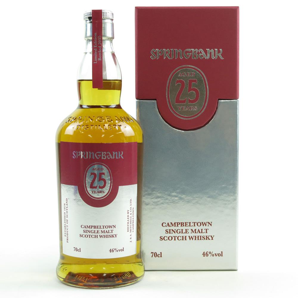 Springbank 25 Year Old / 2015 Release