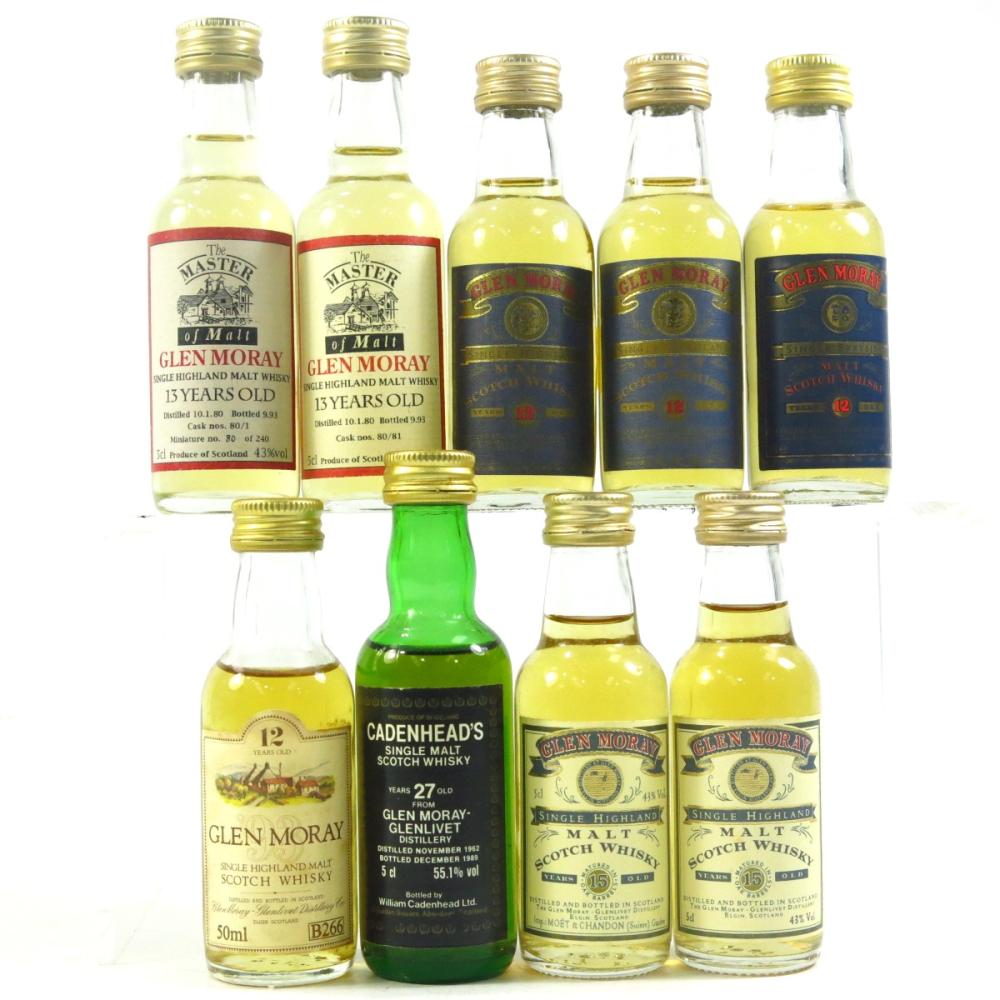 Glen Moray Miniature Selection 9 x 5cl