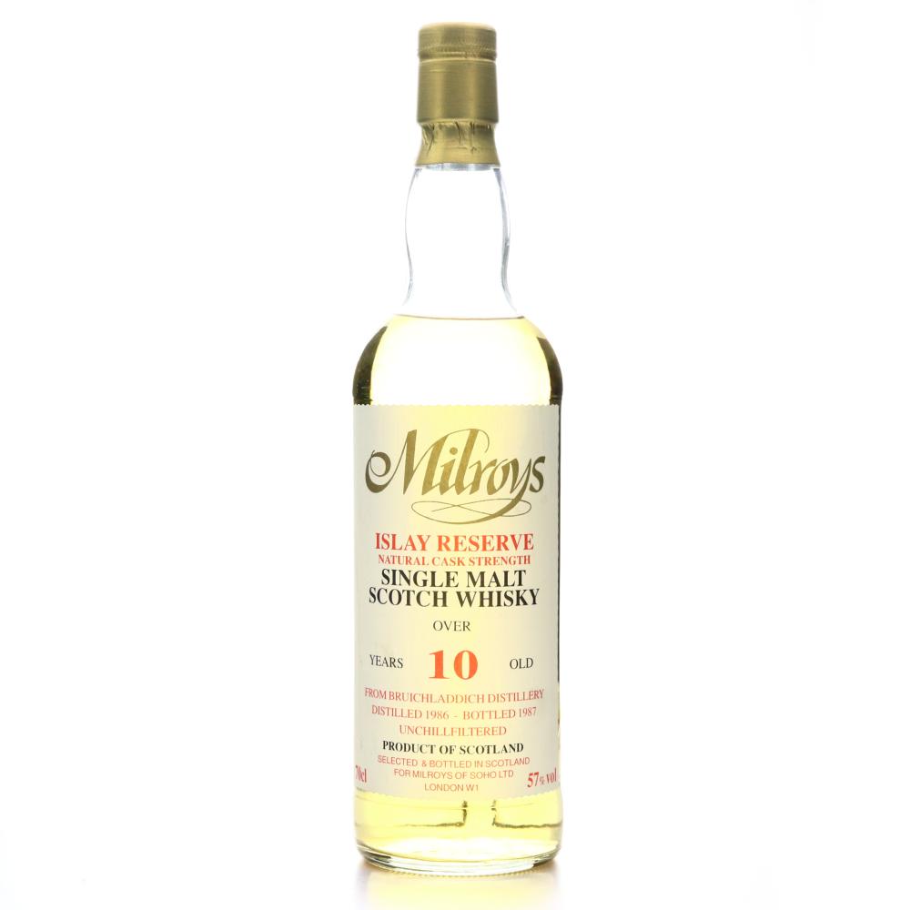 Bruichladdich 1986 Milroys 10 Year Old