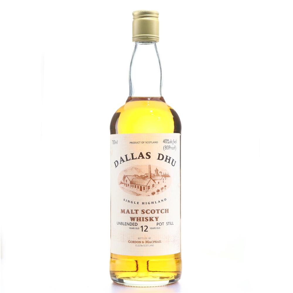 Dallas Dhu 12 Year Old Gordon and MacPhail 75cl / US Import