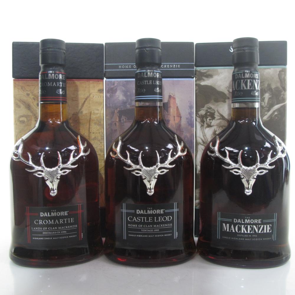 Dalmore Clan Mackenzie Series 3 x 70cl / Mackenzie, Castle Leod, Cromartie