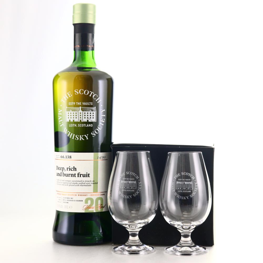 Ardmore 1997 SMWS 20 Year Old 66.138 / Include 2 x Glasses