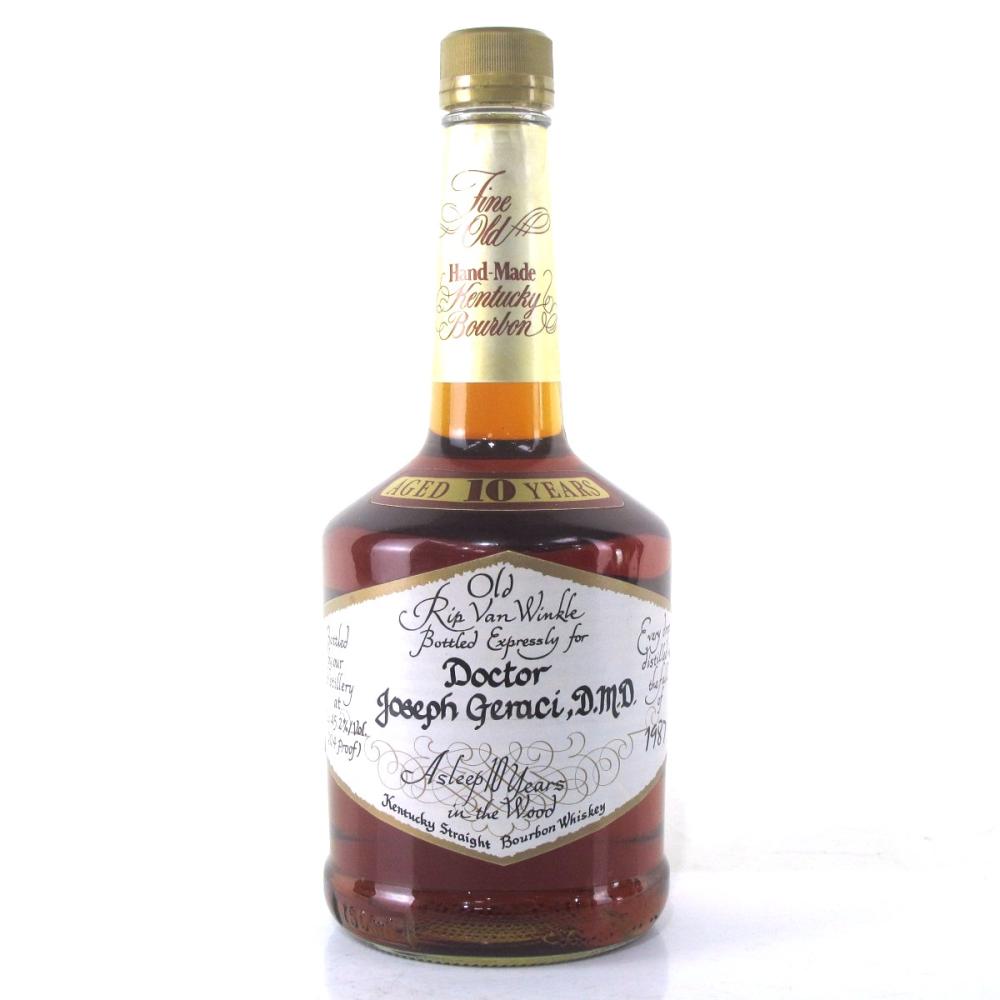 Old Rip Van Winkle 1987 10 Year Old Very Special Stock / Dr Joseph Geraci