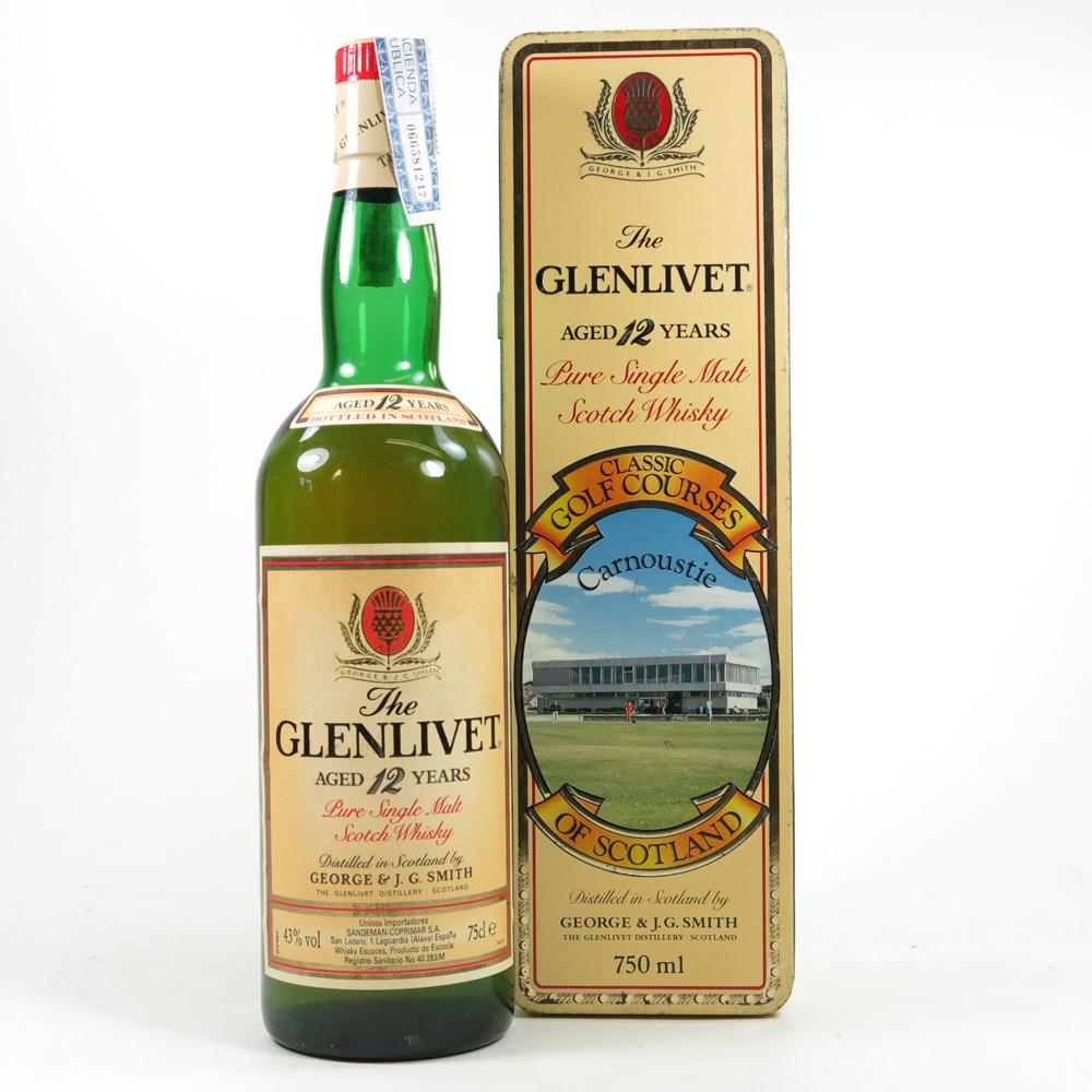 Glenlivet 12 Year Old Carnoustie Classic Golf Courses
