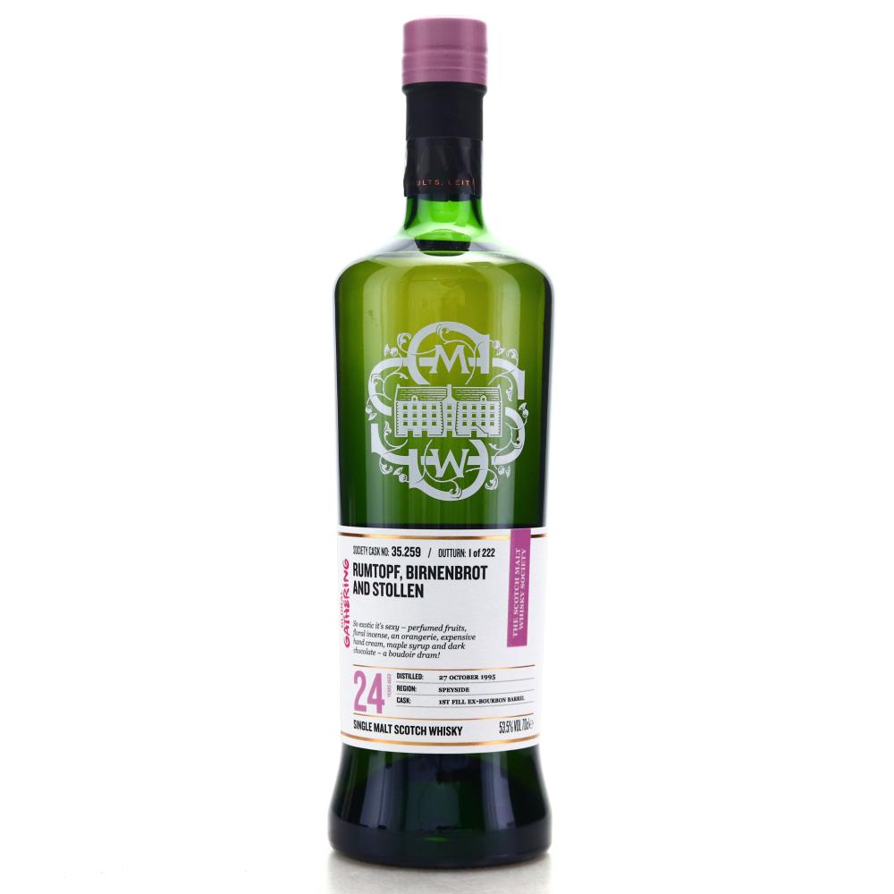 Glen Moray 1995 SMWS 24 Year Old 35.259 / Global Gathering
