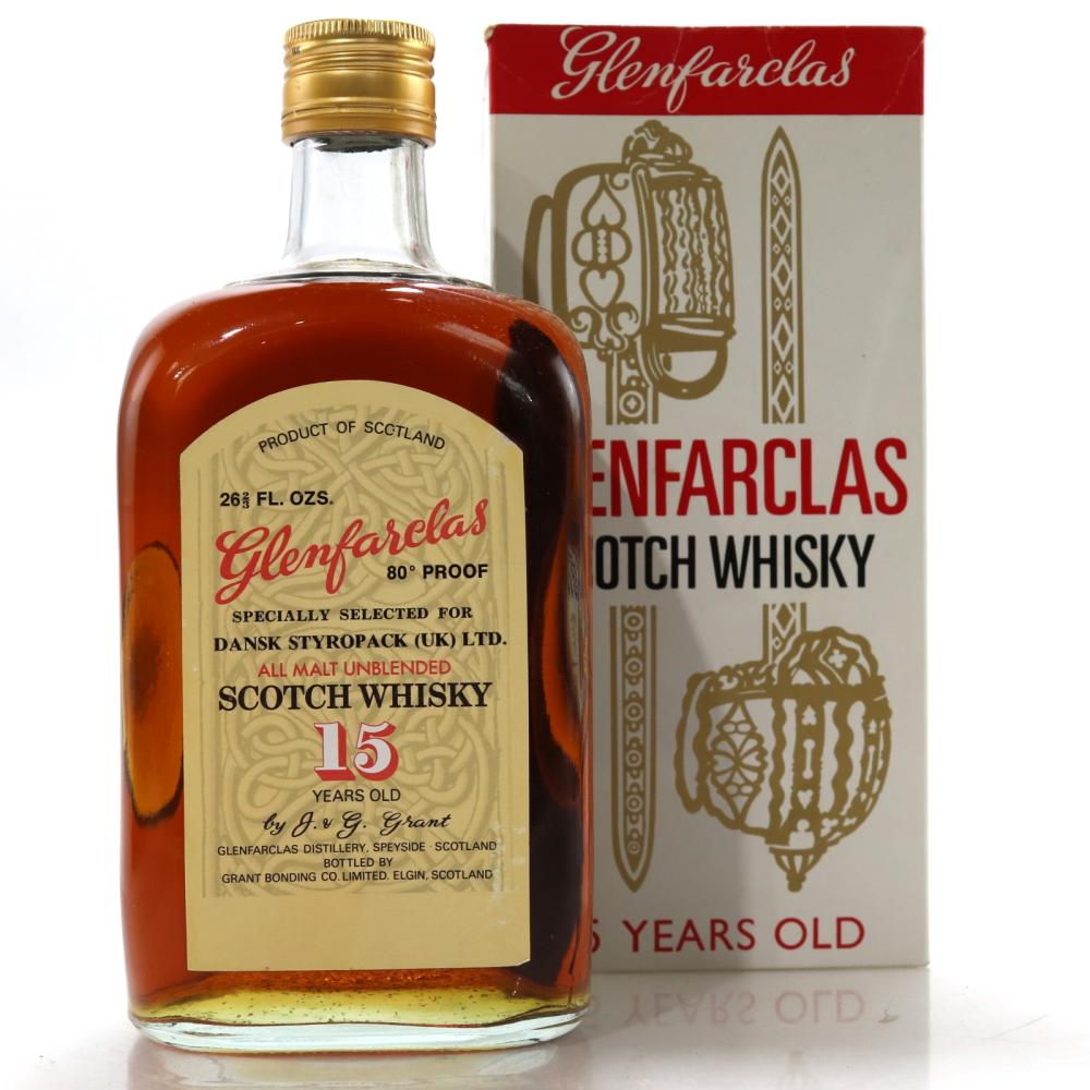 Glenfarclas 15 Year Old 1970s / Dansk Styropack (UK) Ltd