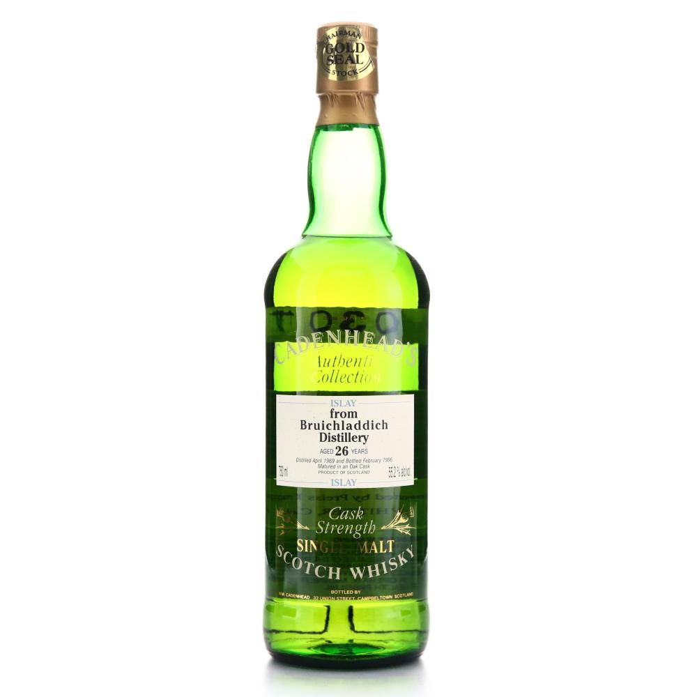 Bruichladdich 1969 Cadenhead's 26 Year Old 75cl / US Import