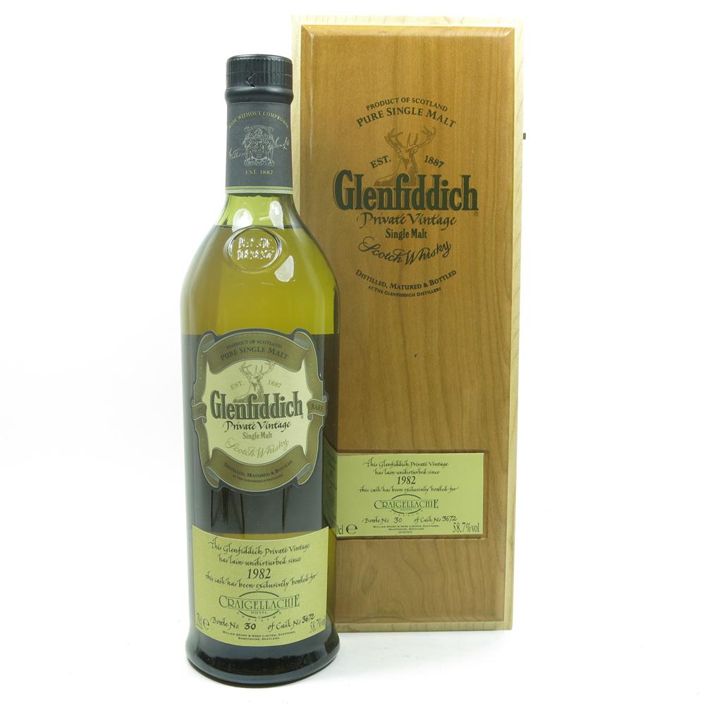 Glenfiddich 1982 Private Vintage Craigellachie Hotel