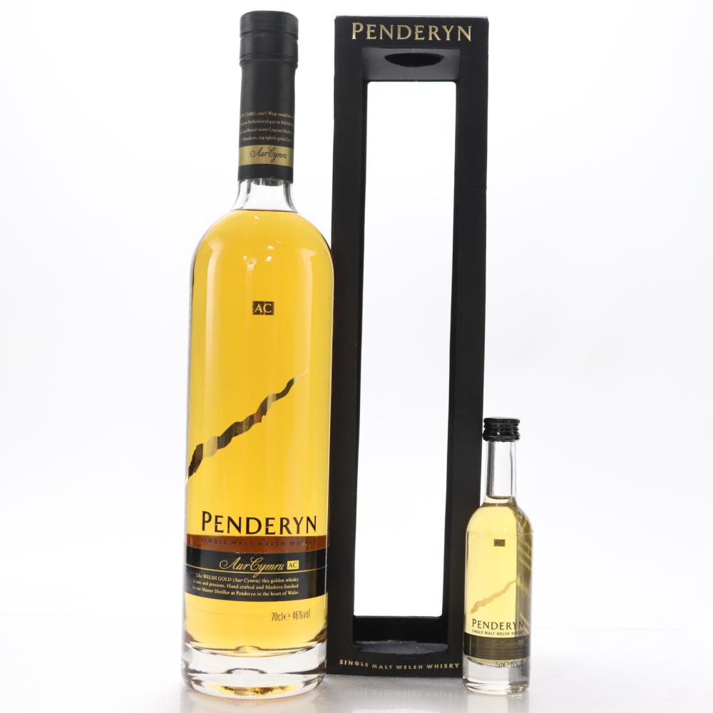 Penderyn Aur Cymru Madeira Finish & Miniature 5cl