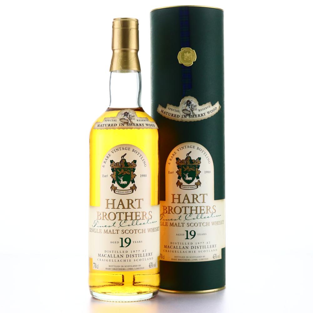 Macallan 1977 Hart Brothers 19 Year Old