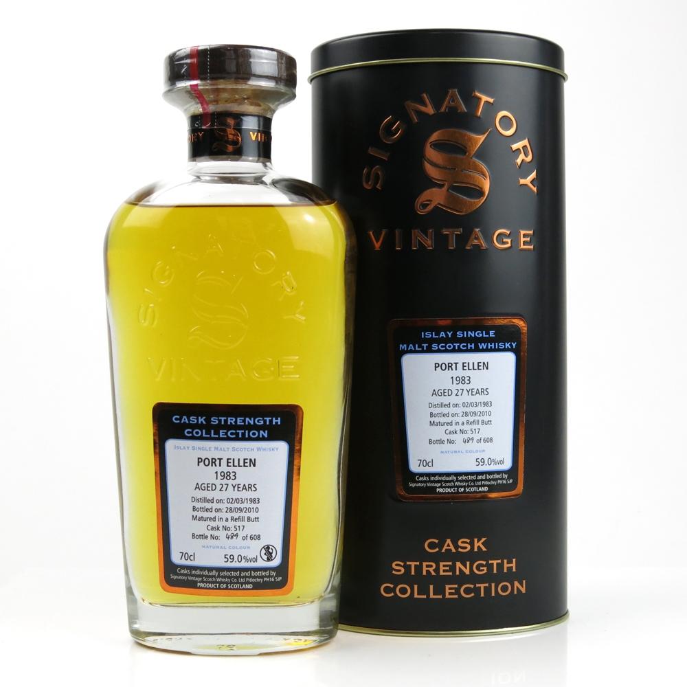 Port Ellen 1983 Signatory Vintage 27 Year Old