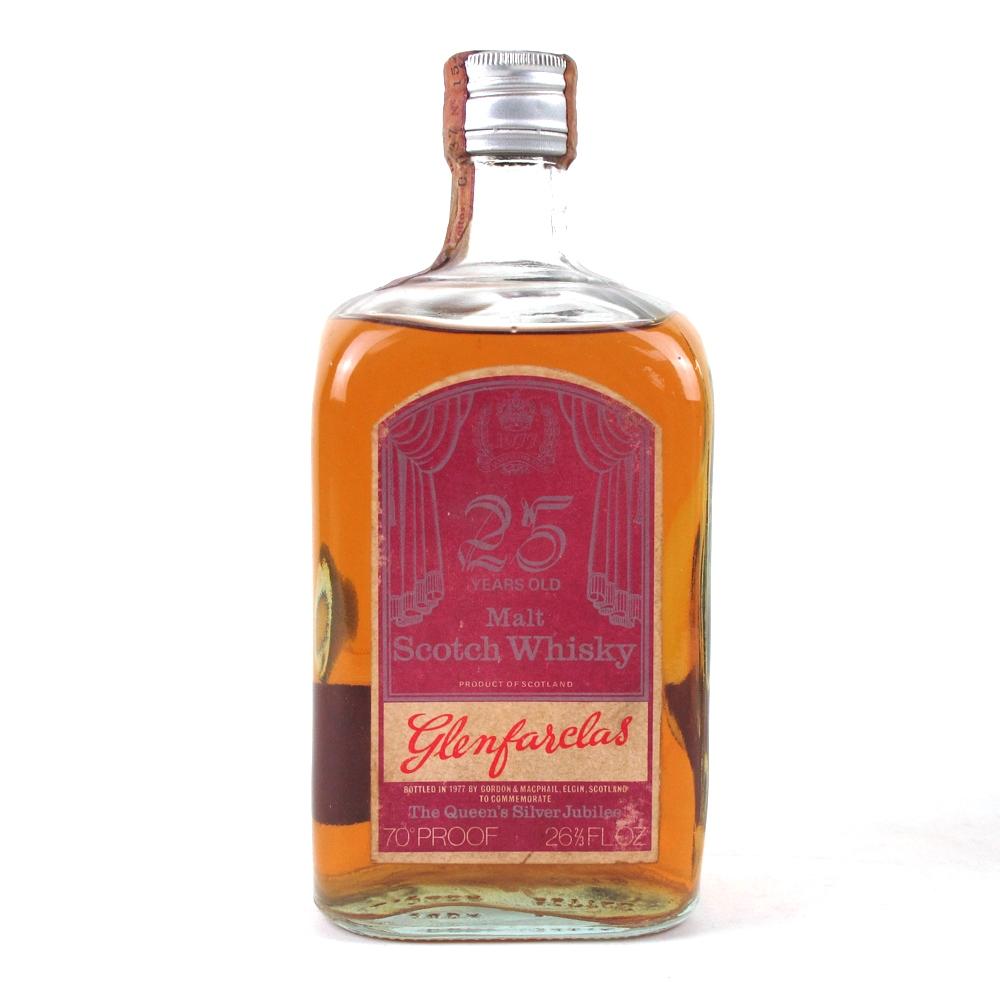 Glenfarclas 25 Year Old 1970s / Queen's Silver Jubillee