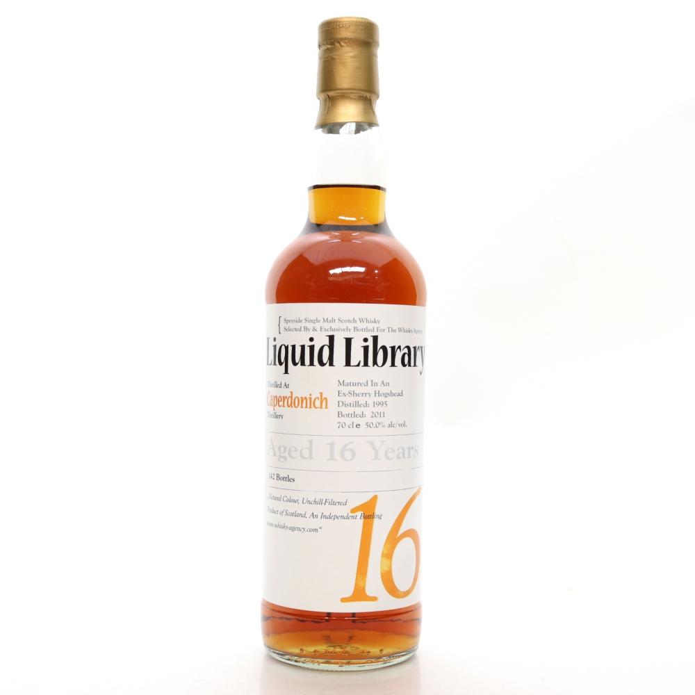 Caperdonich 1995 Whisky Agency 16 Year Old / Liquid Library