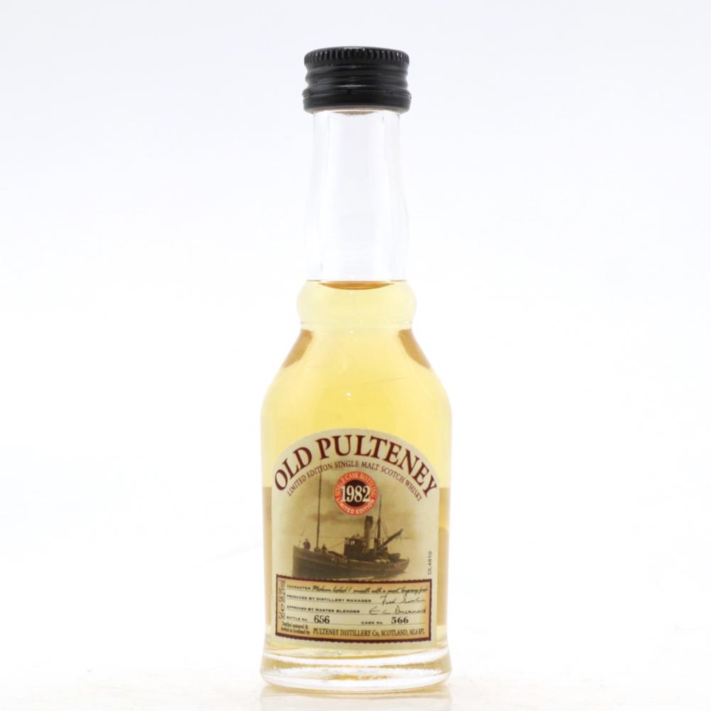 Old Pulteney 1982 Single Cask #566 Miniature 5cl