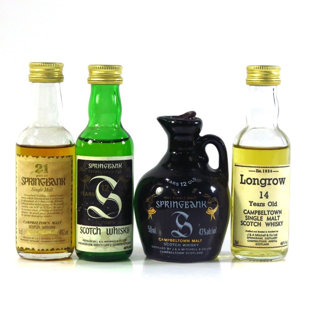 Springbank Miniature Selection x 4