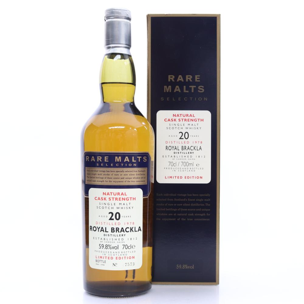 Royal Brackla 1978 Rare Malt 20 Year Old / 59.8%