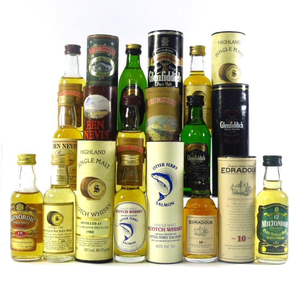 Highland & Speyside Miniatures 11 x 5cl