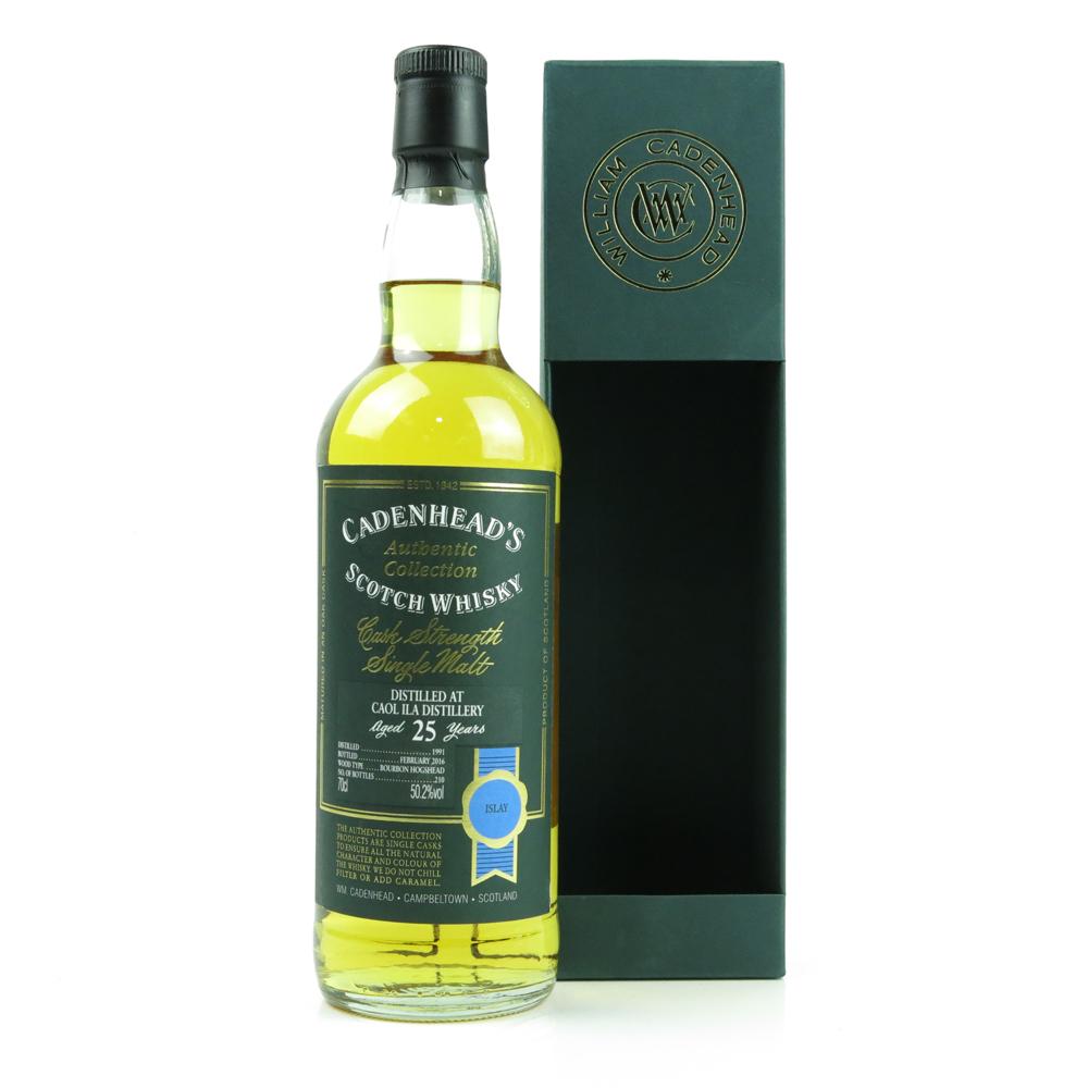 Caol Ila 1991 Cadenhead's 25 Year Old