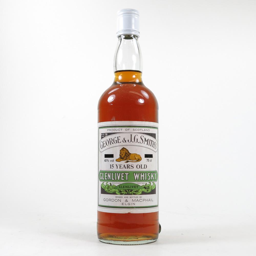 Glenlivet 15 Year Old Gordon and Macphails 1980s