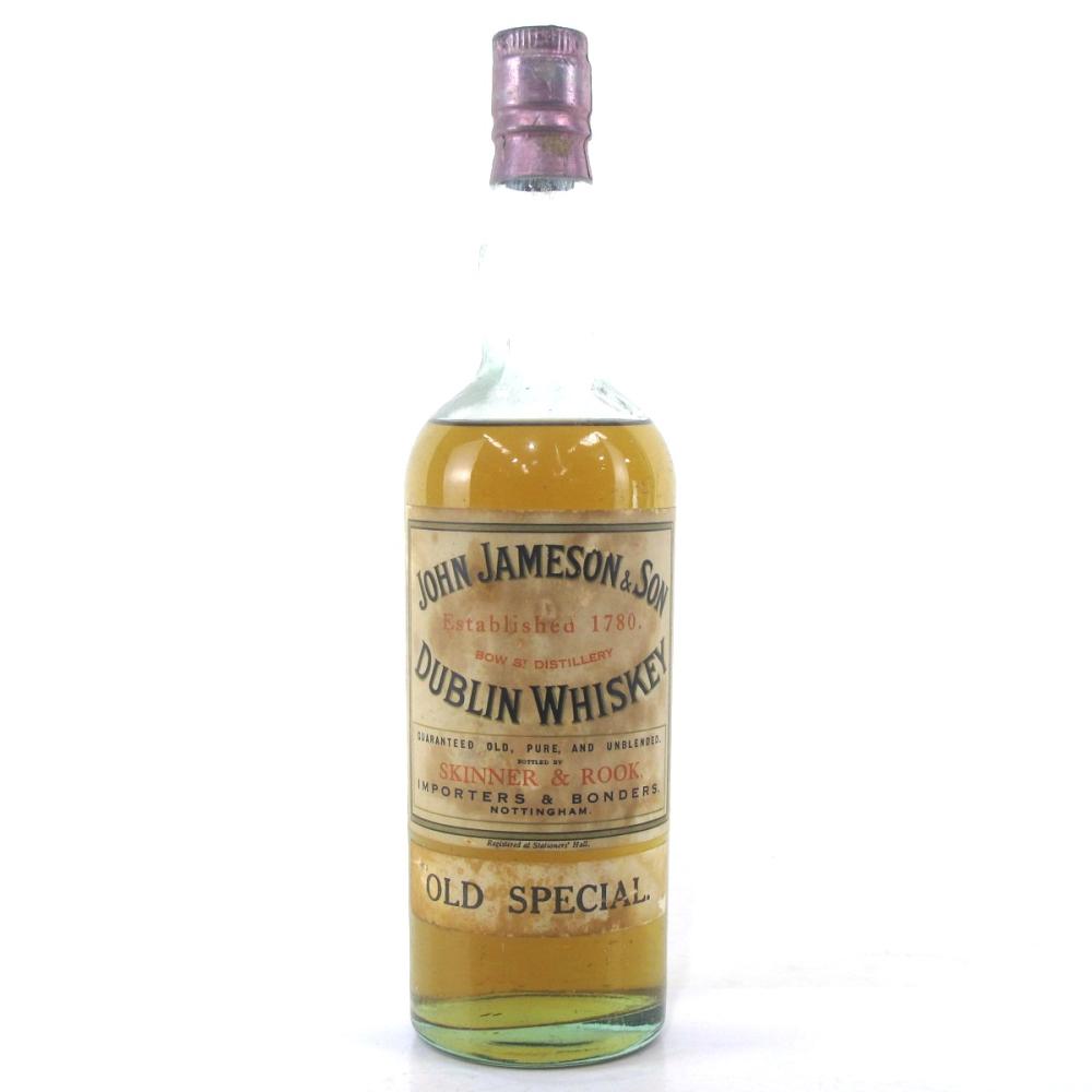John Jameson and Son Old Special 1920s / Skinner and Rook