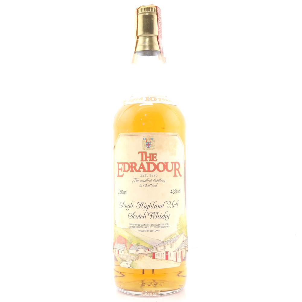 Edradour 10 Year Old 1980s / Strega Import