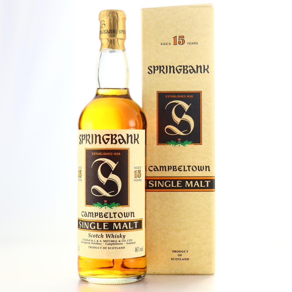Springbank 15 Year Old 'Green Thistle' 1990s