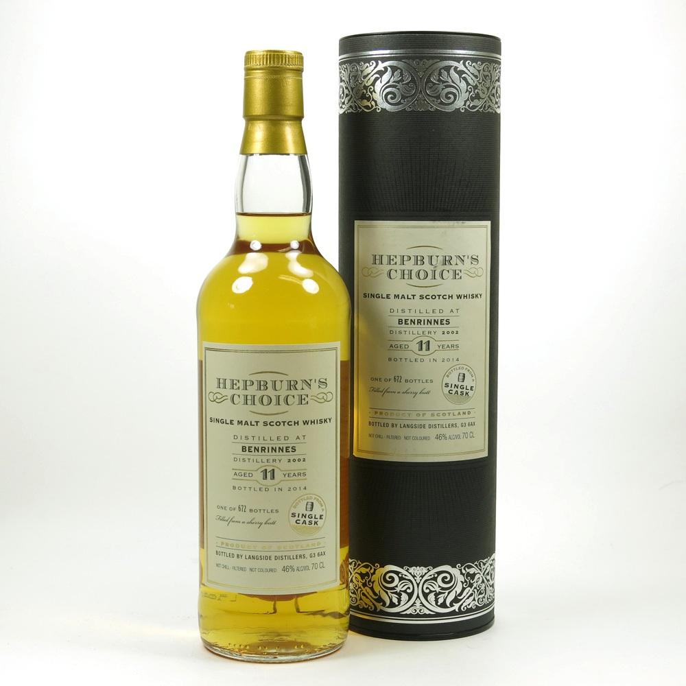 Benrinnes 2002 Hepburn's Choice 11 Year Old