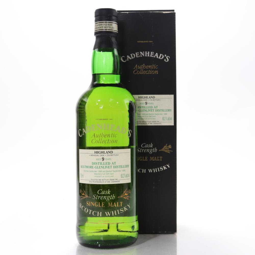 Aultmore 1989 Cadenhead's 9 Year Old
