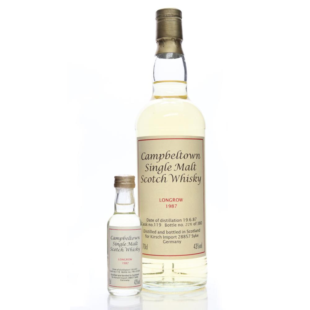 Longrow 1987 Kirsch Import / with Miniature 5cl