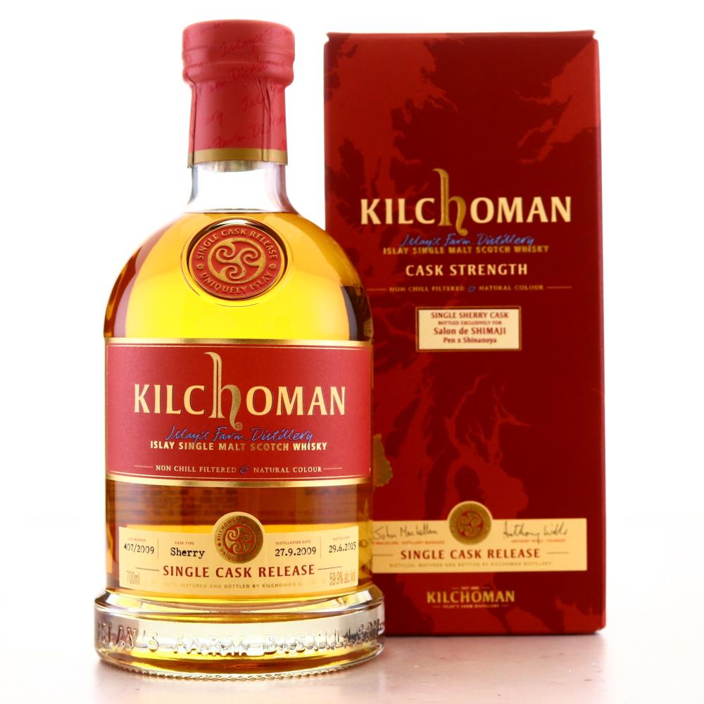 Kilchoman 2009 Single Sherry Cask #407 / Salon de Shimaji